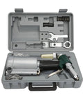 Heavy Duty 3pcs Hydraulic Crimping Tool Kit With Pneumatic Rivet Gun For Body Work On RVs And Snowmobiles Easy One Hand Operation, open case