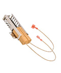 Genuine OEM Oven Burner Igniter for Gas Ranges, Direct Fit Replacement Part, Plug and Play Setup, shown at an angle