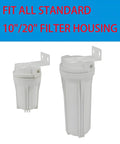 Sturdy Metal Water Filter Housing Mounting Bracket For 10 Inch And 20 Inch Filters White Finish Durable Metal Bracket