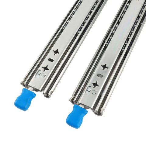 Heavy Duty Cold Rolled Steel Drawer Slides And Cabinet Locking Rails With Precision Ball Bearing Design For Vending Machines 2 Pack Industrial Grade Tracks That Run Smooth As Butter And Feel Rock Solid