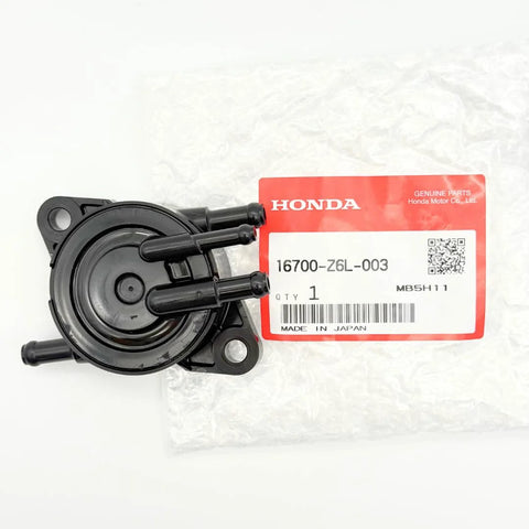 Fuel Pump 16700-Z6L-003 Replacement for Honda GX630 GX660 GX690 GXV630 GXV690 Engines, durable OEM-style part shown with packaging