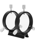 Rock Solid All Metal Telescope Guiding Scope Ring For 43-70mm Inner Diameter And Star Finder Mount Ring With Smooth Durable Screws