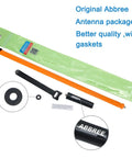 Complete Orange SMA-Female Tactical Ham Radio Antenna 18.8 Inch Foldable For 144 To 430 MHz kit with packaging and accessories