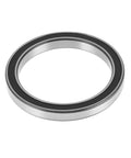 Heavy Duty Pre Lubricated Deep Groove Ball Bearing 6818DDU With Double Rubber Seal 90x115x13mm Black Silver Tone