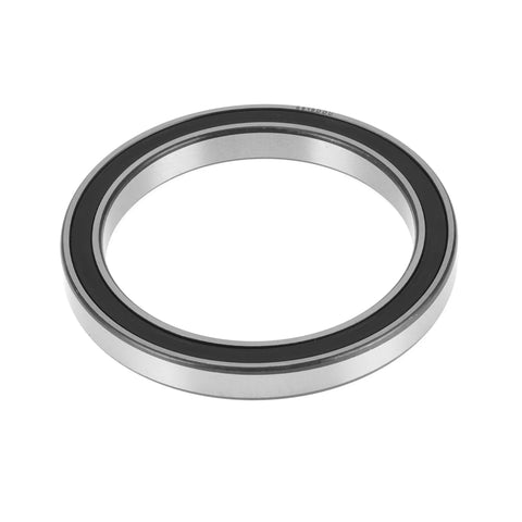 Heavy Duty Pre Lubricated Deep Groove Ball Bearing 6818DDU With Double Rubber Seal 90x115x13mm Black Silver Tone