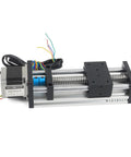 400mm Travel CNC Linear Stage Actuator With 1605 Ball Screw Double Optical Axis Rails Nema23 Stepper Motor