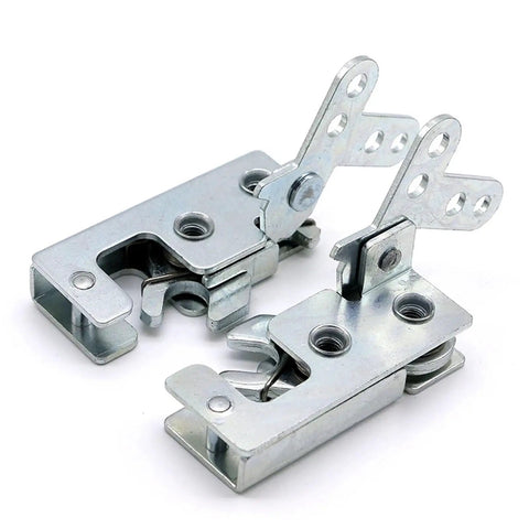 Under Draw Latch Lock Hasp Two Way Toggle For Carbon Steel Cabinet Door Industrial Hardware Yellow Latch Color Durable 1 Piece
