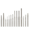 20 Piece Punch And Chisel Set With Pin Punches Center Punches And Cold And Solid Chisels For DIY Metalworking Woodworking And Automotive Projects Durable Tools Built For Precision And Everyday Jobs displayed in a row
