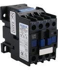 Beefy 3-Pole AC Contactor CJX2-1810 With 24VAC Coil, 3NO And 1NO Auxiliary, 660V 3-Phase, DIN Rail Mount, Built For Motor Starters, 18A