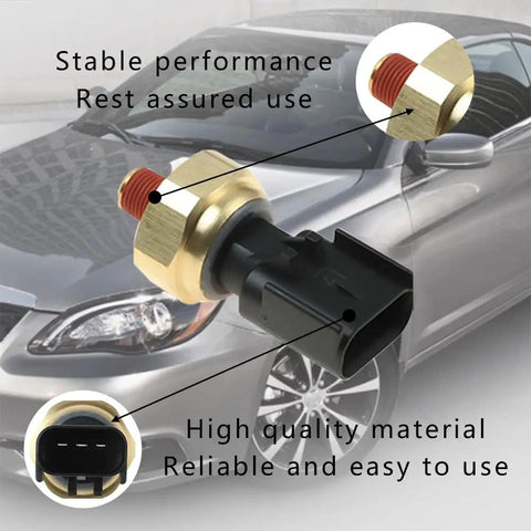 Oil Pressure Sensor Switch And Sending Unit For Dodge Jeep Chrysler Ram Replaces 5149064AA 5149062AA 56028807AB displayed over car