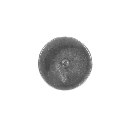 1/4-20 By 1/2 Inch Type 18-8 Stainless Steel CD Weld Stud top view showing bonding surface for sheet metal fastening.