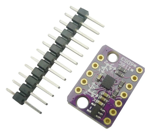 BMI160 6 Axis Gyroscope Gravity Acceleration Sensor Module 6DOF Accelerometer Gyroscope Gravity Detector Sensor With I2C And SPI 3 To 5V Power Range Dope Versatile Motion Sensing Kit For Walking Step Tracking And Projects, purple PCB with header pins