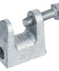 Heavy Duty C Shape Beam Clamps Pack 0.78 Inch Jaw 25/32 Inch Opening Zinc Plated Carbon Steel With Locknuts 150 Pound Load Capacity