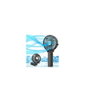 Portable Handheld Fan With USB Rechargeable Battery On The Go 180 Degree Foldable Quiet Mini Personal Cooling For Travel Office And Home