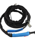 Pro Grade TIG Welding Torch With 4 Meter Cable Length Flexible Torsion Gun For Welders And Cutters One Piece Construction coiled