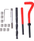 Top Shelf 20 Piece Stainless Steel Thread Repair Kit For Broken Threads Includes Tap Tool And Inserts For M8x1 Fastener Fixing High Strength Wear Resistant Sleeve Restoration Made Right, M8x1 inserts and tap tools