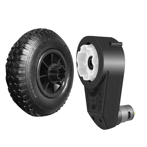 12V 550 40000RPM High Speed Motor Gearbox Upgrade Kit For Ride On Toys with heavy duty 12V hub and motor assembly