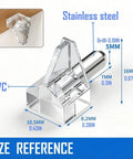 Durable Clear Plastic Shelf Pegs For Furniture Upgrades With A Quick Fix And Zero Drama 50 Piece Set Of 5 Mm Cabinet Support Pins detailed size reference image.