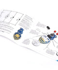 Open instruction manual from Jitterbug Deluxe Soldering Kit For Beginners With Tools Included No Experience Needed Learn To Solder Electronics Projects For Students And STEM Classes Hands On DIY Soldering Set.