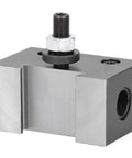 Top Shelf Quick Change Tool Holder For Mini Lathe And Cnc Machining Builds Crafted From High Carbon Steel close-up view detail.