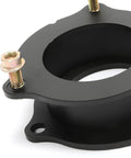 2 Inch Front And Rear Full Leveling Lift Kit Fits 2015 To 2023 Jeep Renegade Compass steel strut block close-up with bolts.