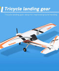RC Plane Ranger Trainer With 850 Millimeter Wingspan 33.4 Inch 4 Channel Beginner Friendly PNP Reflex V3 featuring tricycle gear
