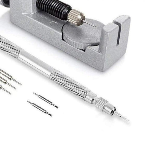 Watch Band Link Removal Kit With Spring Bar Tool Replacement Tool Wristwatch Pin Pushers And Four Extra Pins Easy To Use