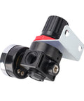 Air Pressure Regulator For Pneumatic Tools One Quarter Inch PT 0 To 150 Psi With Pressure Gauge And Mounting Bracket