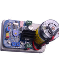 Beefy 180 Kg Cm Robot Servo With 12V To 24V Operation Metal Arm Plate For High Power Steering And Robotic Arms Compatible With ASME Series For Robotics Projects mounted on controller board