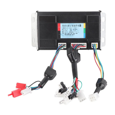 1500W Brushless Motor Controller with Sine Wave for Quiet, Low Noise Power on 48V 72V Electric Bikes, Mini Bikes and Wheelchairs
