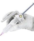 Effortless Solder Flux Gun For Precision Paste Dispensing Handheld Flux Extruder And Needle Dispenser in gloved hand