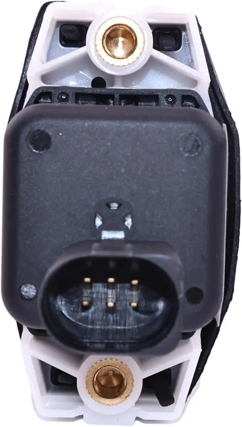 Upgraded Buptop Joystick Handle Controller 7919040017 For Linde Electric Forklift Stacker Pallet Truck Models R10 R25 H50 black joystick control connector close-up.