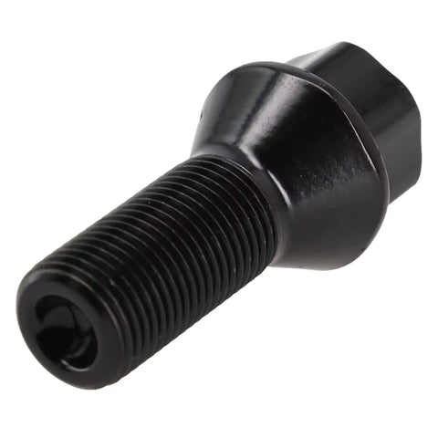 Premium Black Locking Lug Wheel Studs Kit For BMW Models E70 F30 F80 M14 X 1.25 Heavy Duty Replacement Bolts To Keep Your Rides Smooth And Secure Without Issues., black steel wheel stud bolt, M14x1.25