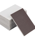 Fresh 10 Pack Self Stick Sponge Sandpaper For Wood And Crafts With Grits 120 180 And 240 for smooth polishing, 10 adhesive sponge sheets shown.