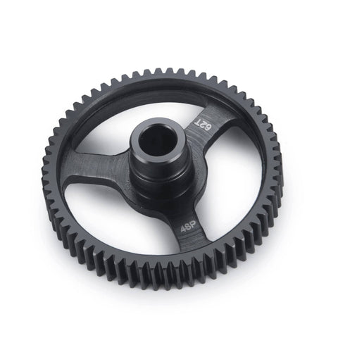 Heavy Duty Steel Spur Gear Set 55T 62T 48P For 1/10 Ford Bronco 4 Tec 2.0 RC Car Upgrade Parts Anti Rust Finish High Efficiency Long Lasting Power And Realistic Drive