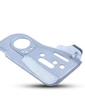 Chain Guide Bar Plate For 445 445E 450 450E Chainsaws, Craftsman 358382000 Compatible Replacement Part 544094001 shown in silver