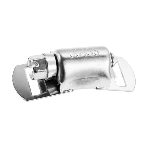 Get A Massive 11.5 Foot Stainless Steel Duct Pipe Hose Clamp Kit With Heavy Duty Metal Strap And 8 Rock Solid Worm Gear Fasteners For Super Easy Auto Parts Repair And Diy Projects stainless steel worm gear clamp close-up