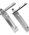 2 Pack Beefy Stainless Steel Freezer Door Hinges With Rebound Spring For Household Refrigerators And Deep Freezers Replaceable Metal Fridge Hinges