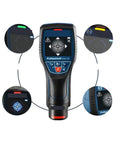 Tough As Nails Stud Finder And Wall Scanner High Precision Metal Detector For Wire Pipe Cable And Wood With Center Locator And Radar Display Zero Headaches Gear, displaying radar screen.