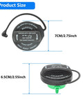 Porsche Cayenne Gas Cap Replacement 95820124131 showing size dimensions 7cm x 6.5cm, designed for 2011-2018 models, easy install cap.