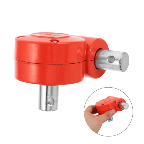 Heavy Duty Manual Hand Crank Winch for Greenhouse Film Winder, Precision Engineered Winding Machine with Smooth Rolling, Enhanced Ventilation Control, Sidewall Vent Replacement Part, Easy Pull and Built Tough, red hand crank