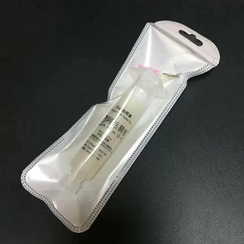 Halogen Free Solder Paste Flux Syringe For Mobile Phone PCB BGA Reballing Repair Tools, sealed in packaging