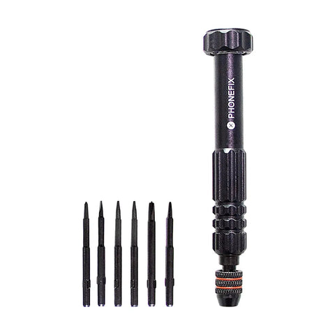22 In 1 Mobile Phone Repair Tools Kit With Spudger Pry Opening Tools And Precision Screwdriver Set For iPhone 11 12 13 14 15 Pro XS Max Hand Repair Essentials showing precision screwdriver and bits