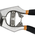 Ergonomic Forged Steel Bypass Pruner With Angled Head For No Fuss Pruning Of Stems And Light Branches Up To Three Quarters Of An Inch