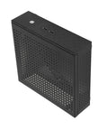 Compact Mini ITX HTPC Case Aluminum Alloy DIY Desktop Chassis With Slick Heat Dissipation for Enthusiasts, side view