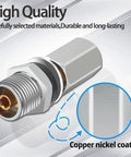 Heavy Duty SO239 CB Radio Antenna Stud Adapter For 3/8-24 Threads Mount with copper nickel coating and durable design