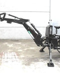 Backhoe Attachment For Tractors With 3 Point Hitch Cat 1 PTO 15 Inch Bucket Self Contained Hydraulic System 25 To 45 HP