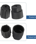 10 Piece Car R134a AC Valve Cap Kit With 13mm And 16mm Low And High Pressure Caps, Leak Proof Port Caps, ABS