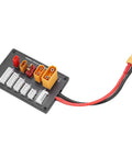 Parallel Charging Board Adapter For 2S To 6S LiPo Batteries For RC Drones And FPV Gear, with connectors and wires visible.