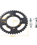 41 Tooth 420 Rear Sprocket for Chinese 50cc to 150cc Pit Pro Quad Dirt Bikes and ATVs, 76mm bore, 170mm outer diameter, with bolts